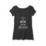 This Mom is the Boss Kadın Tshirt